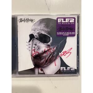 BUSTA RHYMES SIGNED EXTINCTION LEVEL EVENT 2 WRATH OF GOD NEW CD AUTOGRAPH